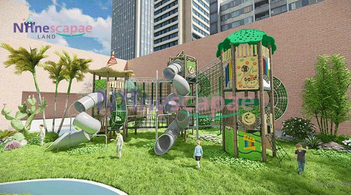 school amusement rides by NinescapeLand playground manufacturer