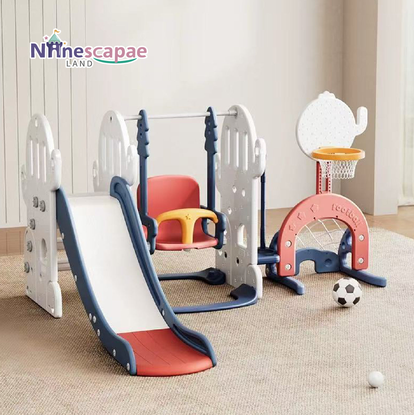Small Swing Set With Slide