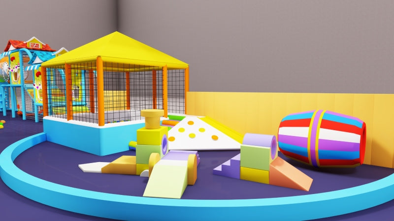 Atacado de playground comercial interno