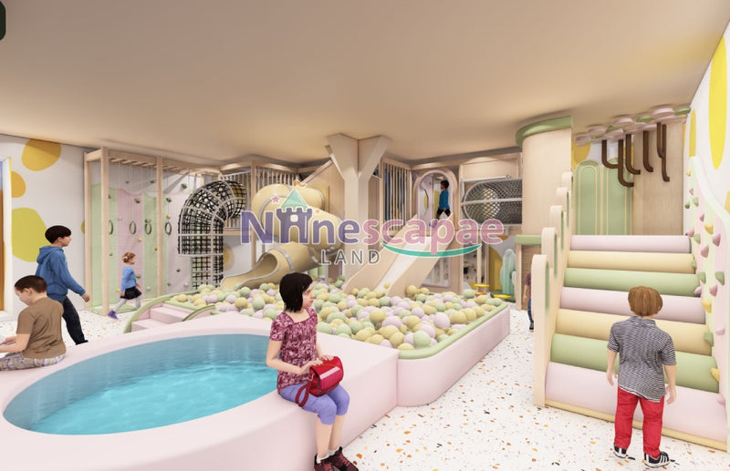 soft play indoor playground equipment