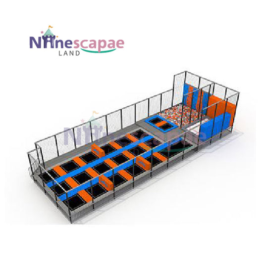 trampoline foam pit park supplier