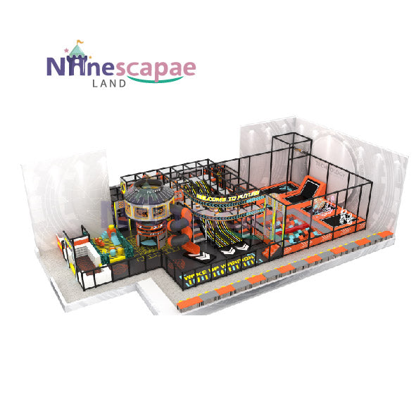 urban air trampoline park-Ninescapeland playground supplier.